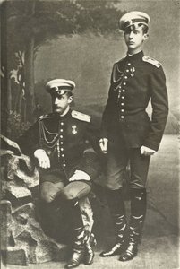 Großfürst Konstantin Konstantinowitsch und Großfürst Dimitri Konstantinowitsch von Russland