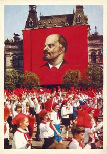Maiparade auf dem Roten Platz, Moskau