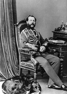 Porträt von Kaiser Alexander II. von Russland von Russian Photographer