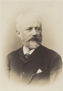 Porträt von Pjotr Iljitsch Tschaikowski von Russian Photographer