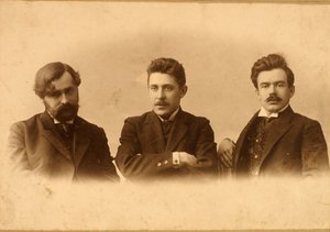 Symbolismus: Mitarbeiter der russischen Zeitschrift "La Toison Dor" von Russian Photographer