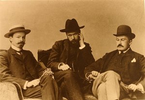 Die Dichter Konstantin Dmitriyevich Balmont von Russian Photographer