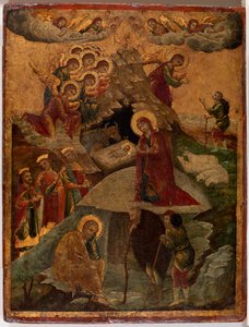 Anbetung der Könige, 1500 von Russian School