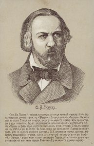 Michail Iwanowitsch Glinka, russischer Komponist (1804-1857)