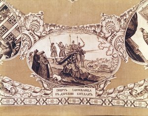 Die Hinrichtung des falschen Dimitri, (Detail)