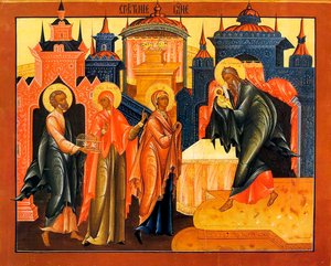 Darstellung Jesu im Tempel, frühes 19. Jahrhundert