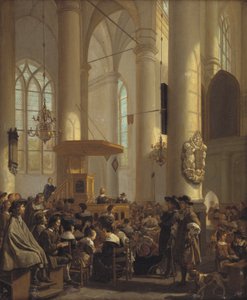 Innenraum einer niederländischen Kirche