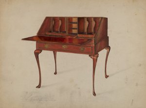 Schreibtisch von Ruth Bialostosky