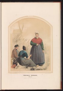 Tracht von Oldenzaal in Overijssel, 1857 von Ruurt de Vries
