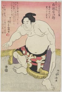 Der Sumo-Ringer Shirataki Saijiro