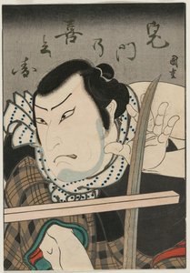 Schauspieler als Kimon no Kihei, um 1850 von Ryusai