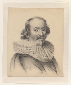 Porträt eines Mannes aus dem 17. Jahrhundert von S.A. van der Heim