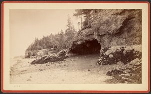 [Höhle, möglicherweise am Mt. Desert, Maine]