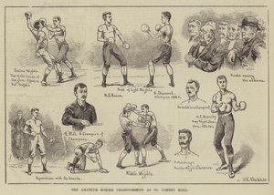 Die Amateur-Boxmeisterschaften in der St. James