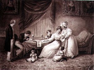 Die Aquarellisten, ca. 1830