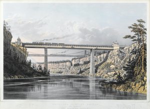 Grand Trunk Railway of Canada: Victoria Bridge, 1854