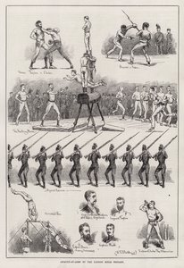 Waffenangriff durch die London Rifle Brigade (Gravur)