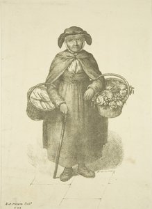 Alter Kingswood Blumenverkäufer, ca. 1828