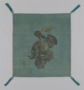 Fukusa Geschenkverpackung, Japan, späte Edo-Periode 1789-1868, frühes 19. Jahrhundert von Saeki Ganryô