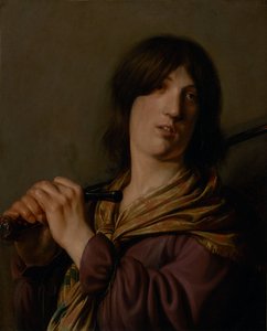 David mit seinem Schwert
