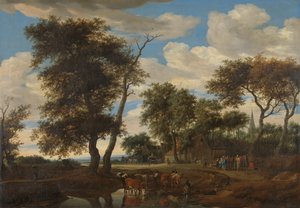 Ansicht eines Dorfes
