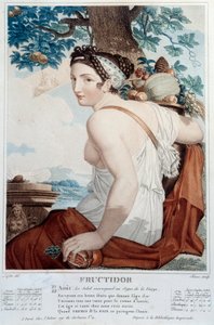Revolutionärer Kalender vom 21. bis 22. August: „Fructidor: Die Sonne steht im Zeichen der Jungfrau“ von Salvadore Tresca