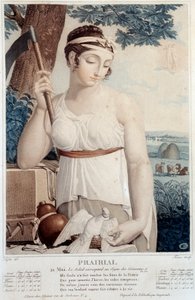 Revolutionärer Kalender vom 21. Mai: „Prairial: Die Sonne steht im Zeichen der Zwillinge“ von Salvadore Tresca
