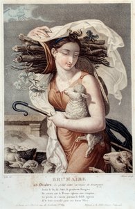 Revolutionärer Kalender vom 23. Oktober: Brumaire: Die Sonne tritt in das Zeichen des Skorpions ein