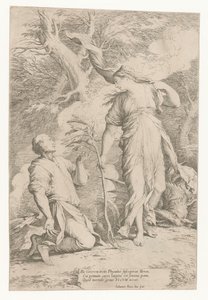 Ceres und Phytalus von Salvator Rosa