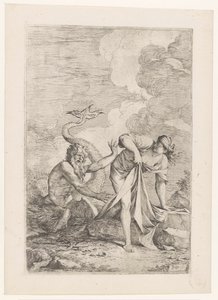 Scylla flieht vor Glaucus