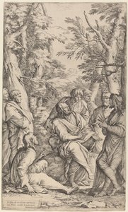 Die Akademie von Plato von Salvator Rosa