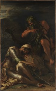 Der Traum des Aeneas von Salvator Rosa