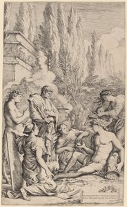 Der Genius von Salvator Rosa von Salvator Rosa