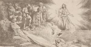 Auferstehung des Lazarus von Salvatore Castiglione