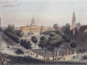 Ansicht von New York, Vereinigte Staaten von Amerika