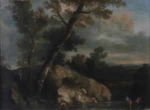 Meereslandschaft mit Räubern von Salvatore Rosa