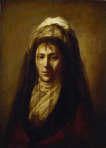 Porträt der Gräfin Jekaterina Petrowna Rostoptschina 1776-1859 mit Schleier