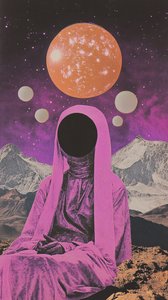 Kosmische Wüstenmeditation von Samantha Hearn