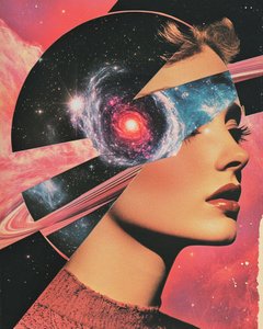 Kosmische Frau Traum von Samantha Hearn