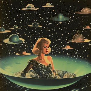Retro Weltraum Glamour von Samantha Hearn