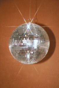 Funkelnde Discokugel