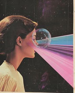 Frau kosmische Vision von Samantha Hearn