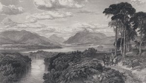 Illustration für Rob Roy von Samuel (after) Bough