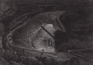 Australien: Die Burra Burra Kupferminen von Samuel (after) Prout