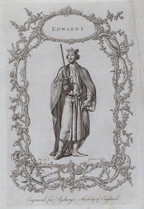 Eduard I. (Gravur) von Samuel (after) Wale