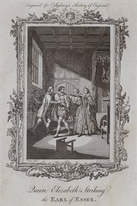 Königin Elisabeth schlägt den Earl of Essex von Samuel (after) Wale