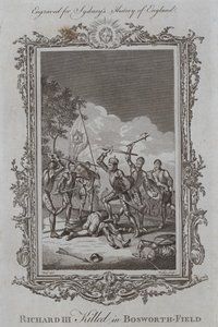 Richard III. getötet in der Schlacht von Bosworth von Samuel (after) Wale