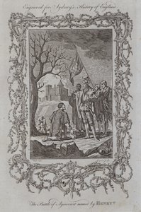 Die Schlacht von Azincourt, benannt von Heinrich V. von Samuel (after) Wale