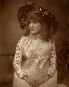 Minnie Palmer, amerikanische Schauspielerin, 1884 von Samuel A Walker