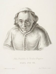 Pius VII von Samuel Amsler